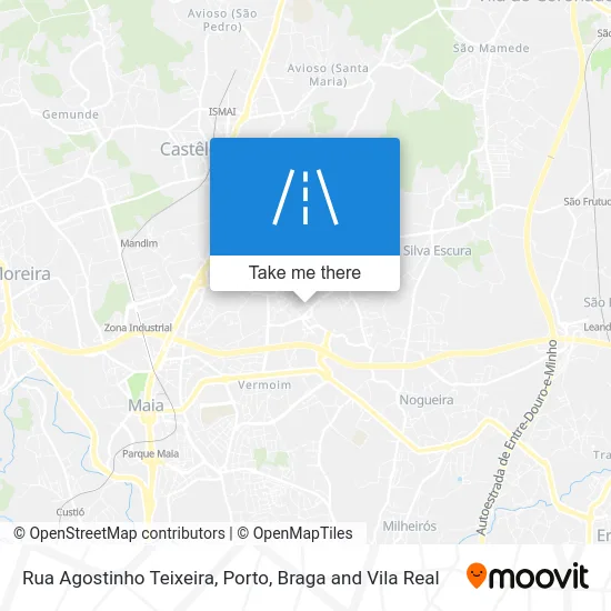 Rua Agostinho Teixeira map