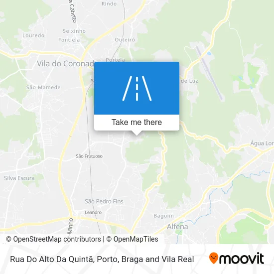 Rua Do Alto Da Quintã map