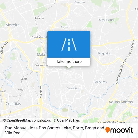 Rua Manuel José Dos Santos Leite map