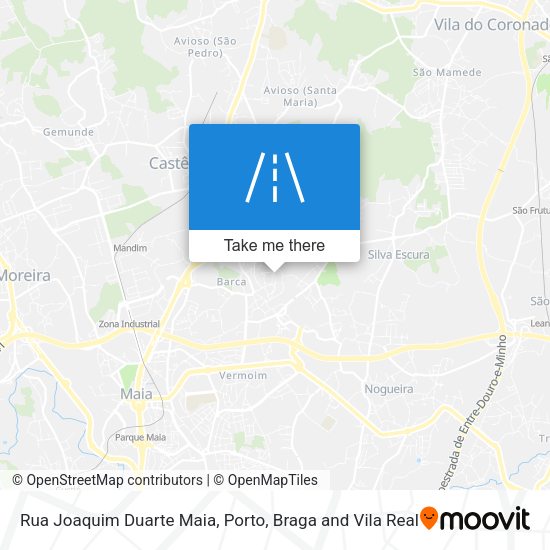 Rua Joaquim Duarte Maia mapa
