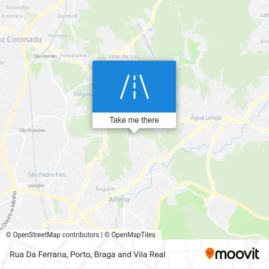 Rua Da Ferraria map