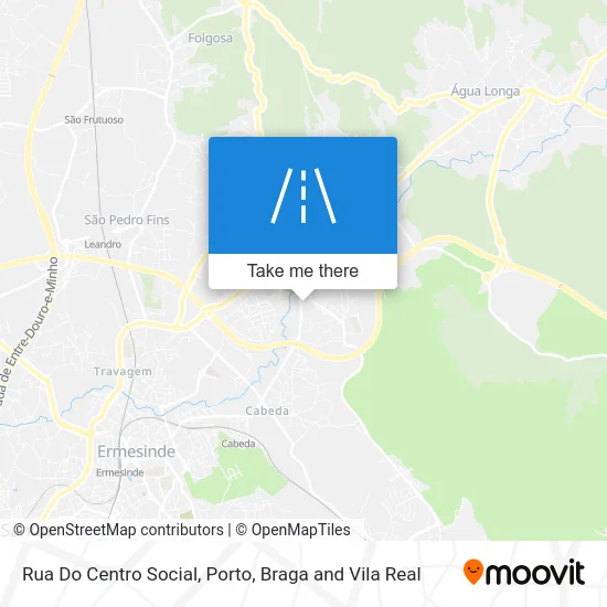 Rua Do Centro Social map