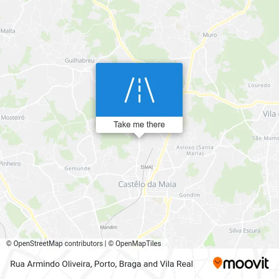 Rua Armindo Oliveira map