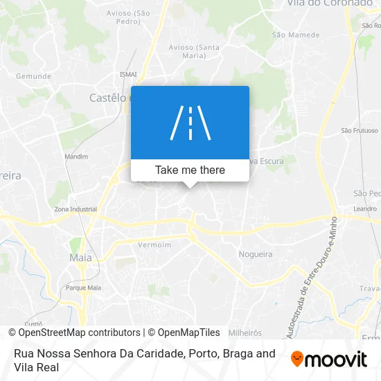 Rua Nossa Senhora Da Caridade map
