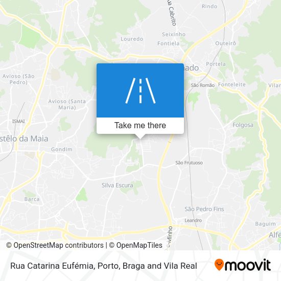 Rua Catarina Eufémia map
