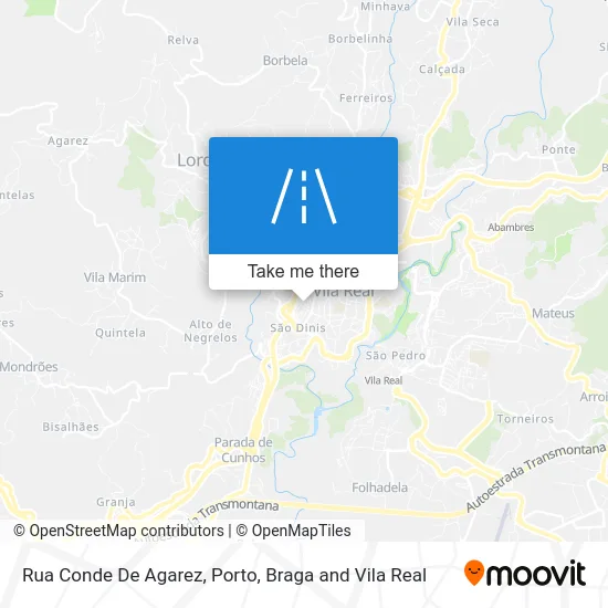 Rua Conde De Agarez map