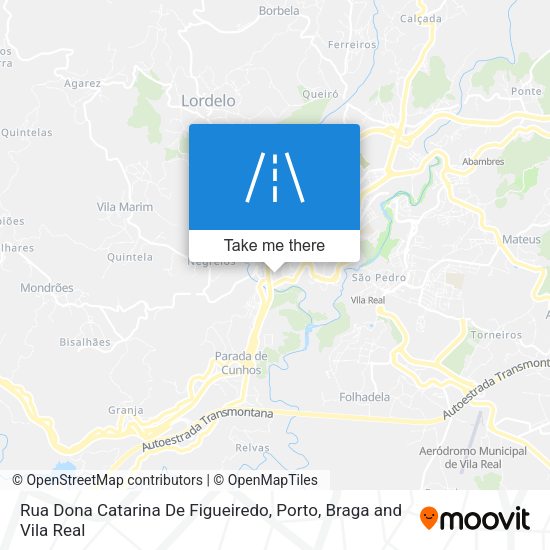 Rua Dona Catarina De Figueiredo mapa