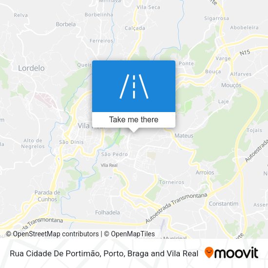 Rua Cidade De Portimão mapa