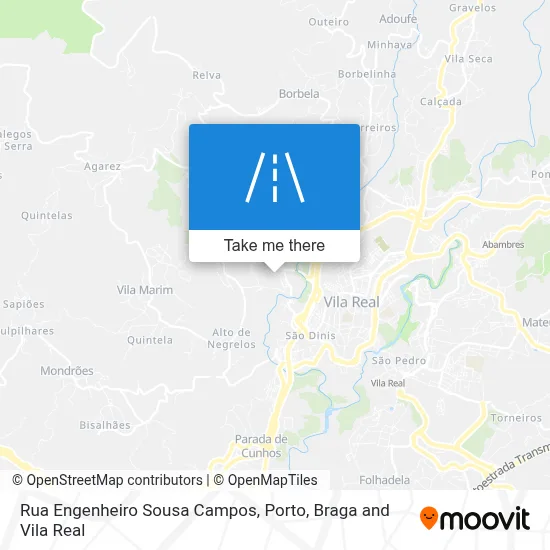 Rua Engenheiro Sousa Campos map