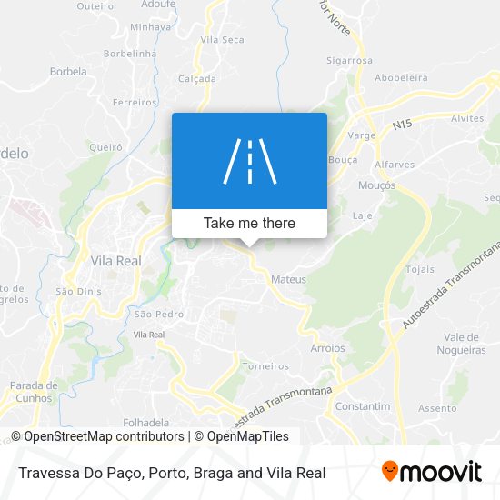 Travessa Do Paço mapa