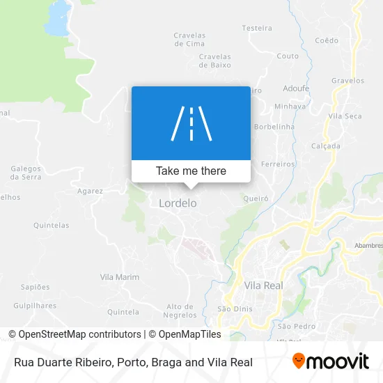 Rua Duarte Ribeiro map
