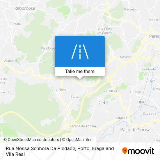 Rua Nossa Senhora Da Piedade map