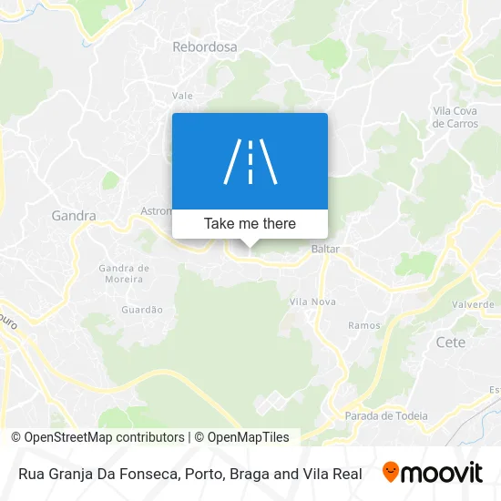Rua Granja Da Fonseca map