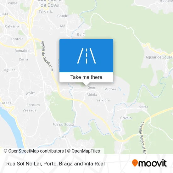 Rua Sol No Lar map