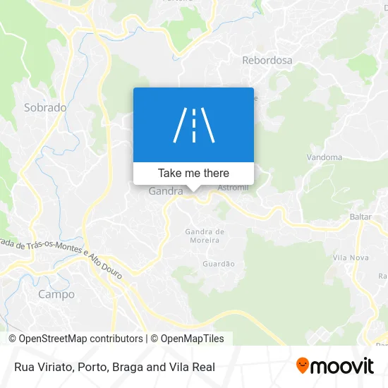 Rua Viriato map
