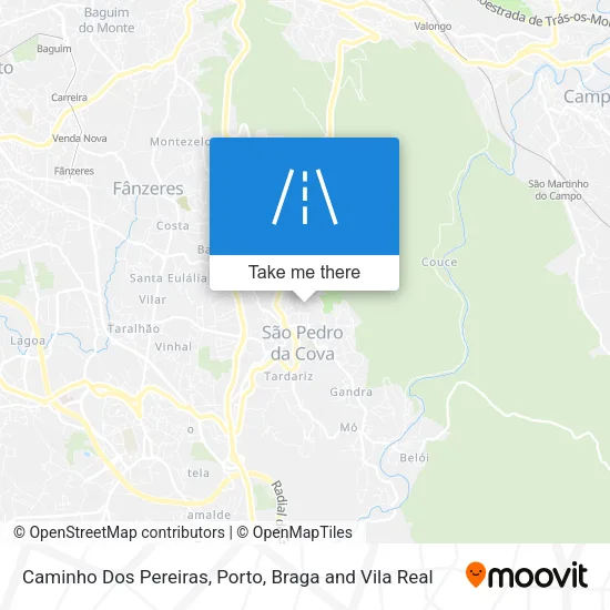Caminho Dos Pereiras map