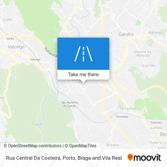 Rua Central Da Costeira map