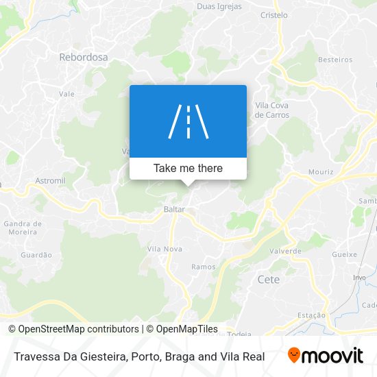 Travessa Da Giesteira mapa