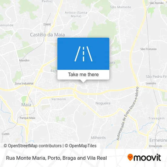 Rua Monte Maria map