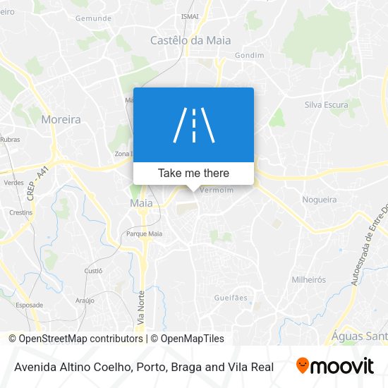 Avenida Altino Coelho mapa