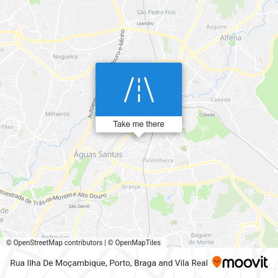 Rua Ilha De Moçambique map