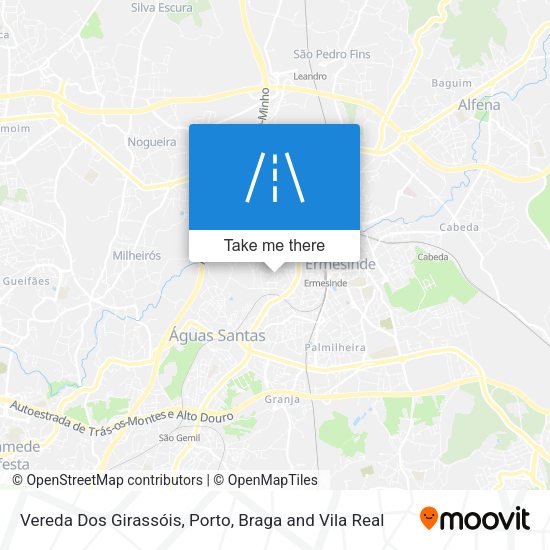 Vereda Dos Girassóis mapa