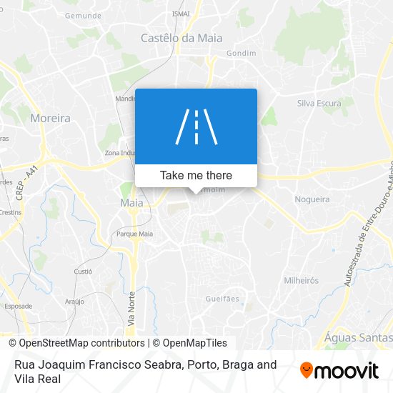 Rua Joaquim Francisco Seabra mapa