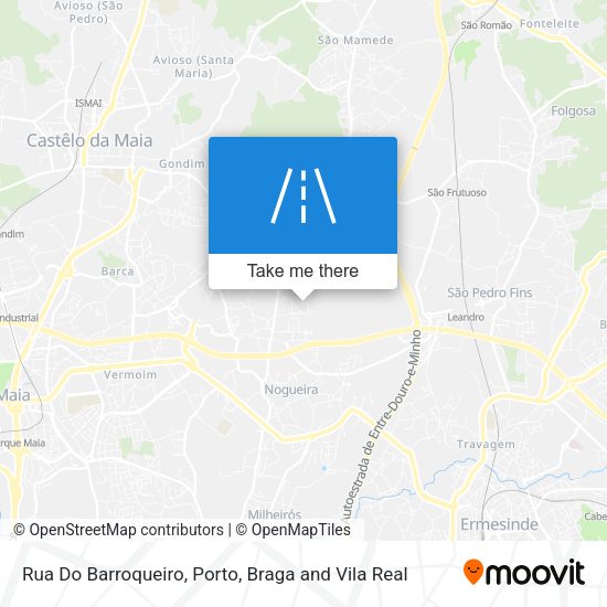 Rua Do Barroqueiro mapa