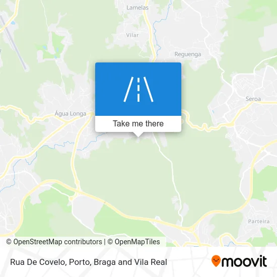 Rua De Covelo map