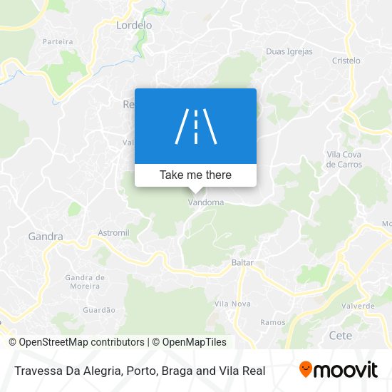 Travessa Da Alegria mapa