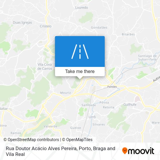 Rua Doutor Acácio Alves Pereira map