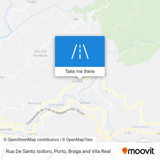 Rua De Santo Isidoro mapa