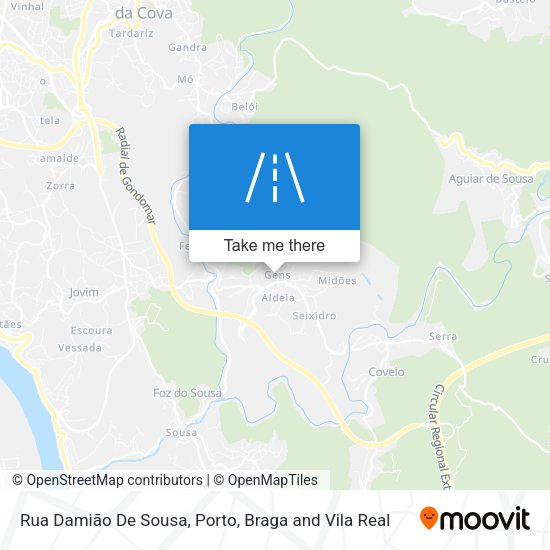 Rua Damião De Sousa map