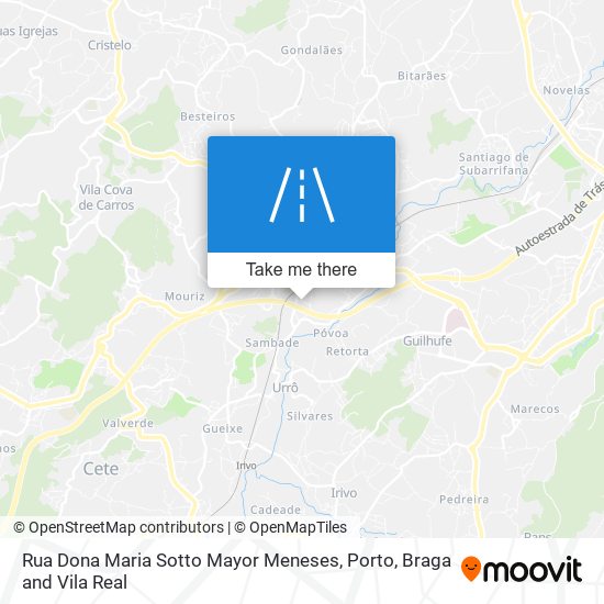 Rua Dona Maria Sotto Mayor Meneses map