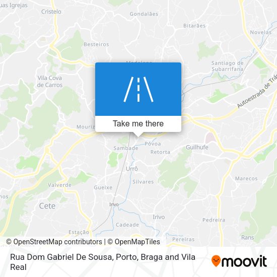 Rua Dom Gabriel De Sousa mapa