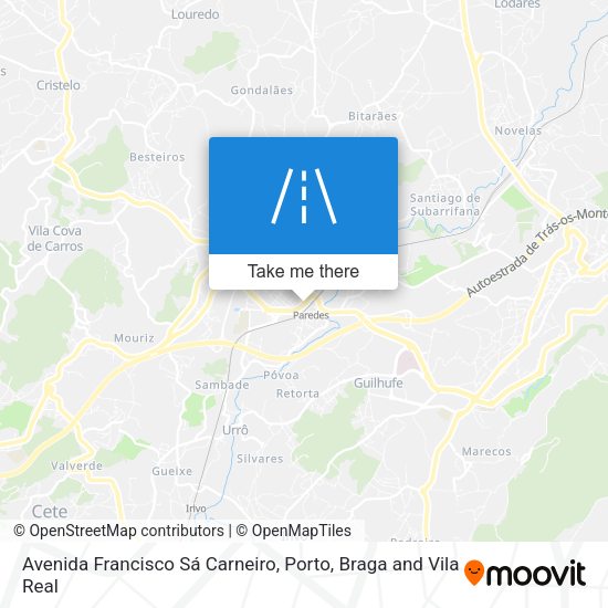 Avenida Francisco Sá Carneiro map