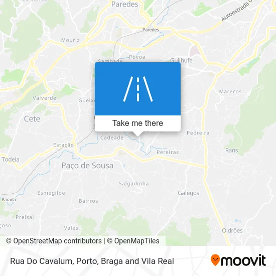 Rua Do Cavalum map