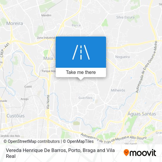 Vereda Henrique De Barros mapa