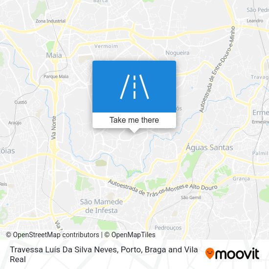 Travessa Luís Da Silva Neves mapa