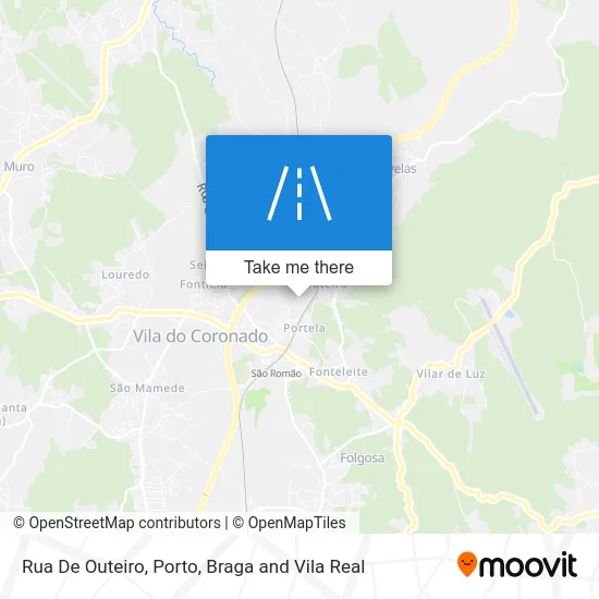 Rua De Outeiro map