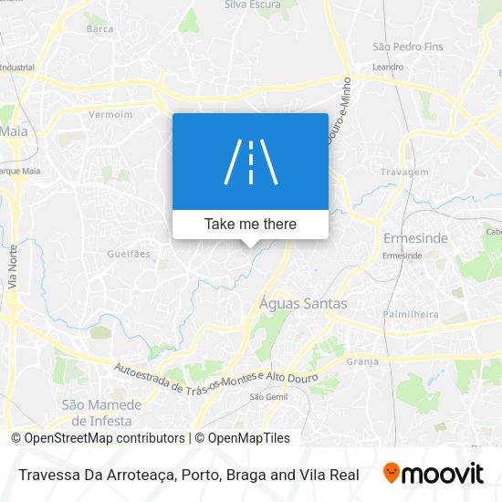 Travessa Da Arroteaça mapa
