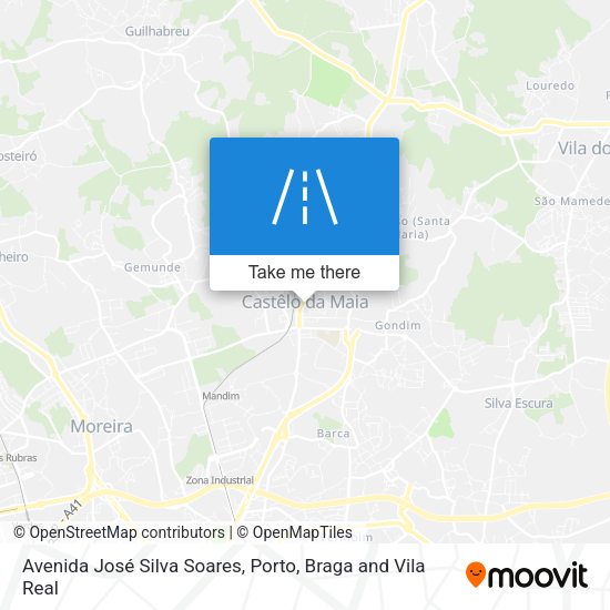 Avenida José Silva Soares map