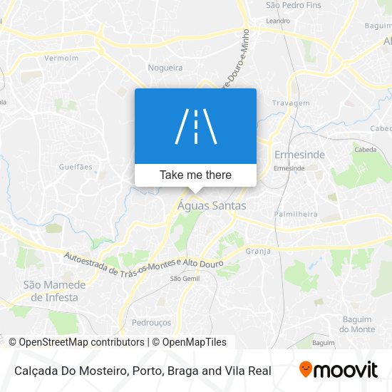 Calçada Do Mosteiro map