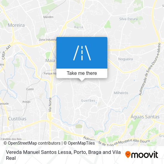Vereda Manuel Santos Lessa map
