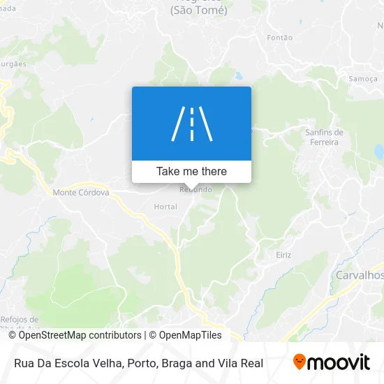 Rua Da Escola Velha map
