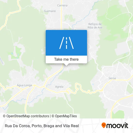 Rua Da Coroa map