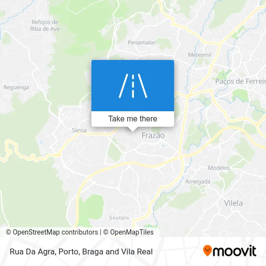 Rua Da Agra map
