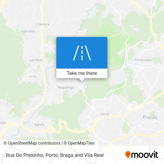 Rua Do Presinho map