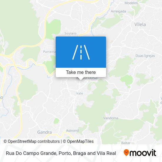 Rua Do Campo Grande map