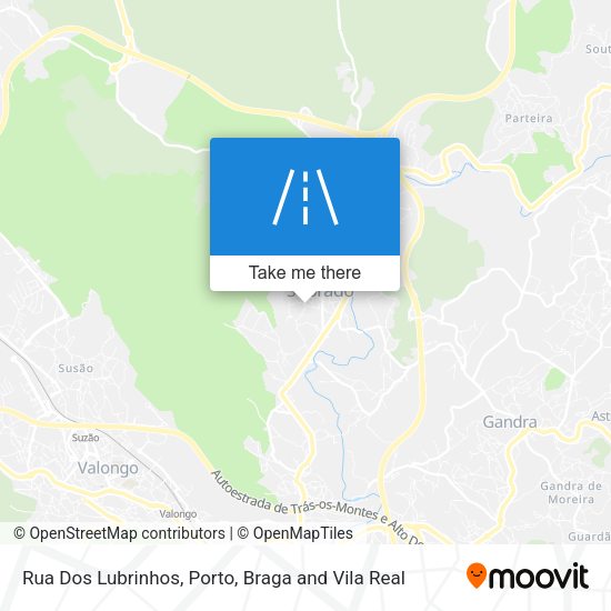 Rua Dos Lubrinhos mapa